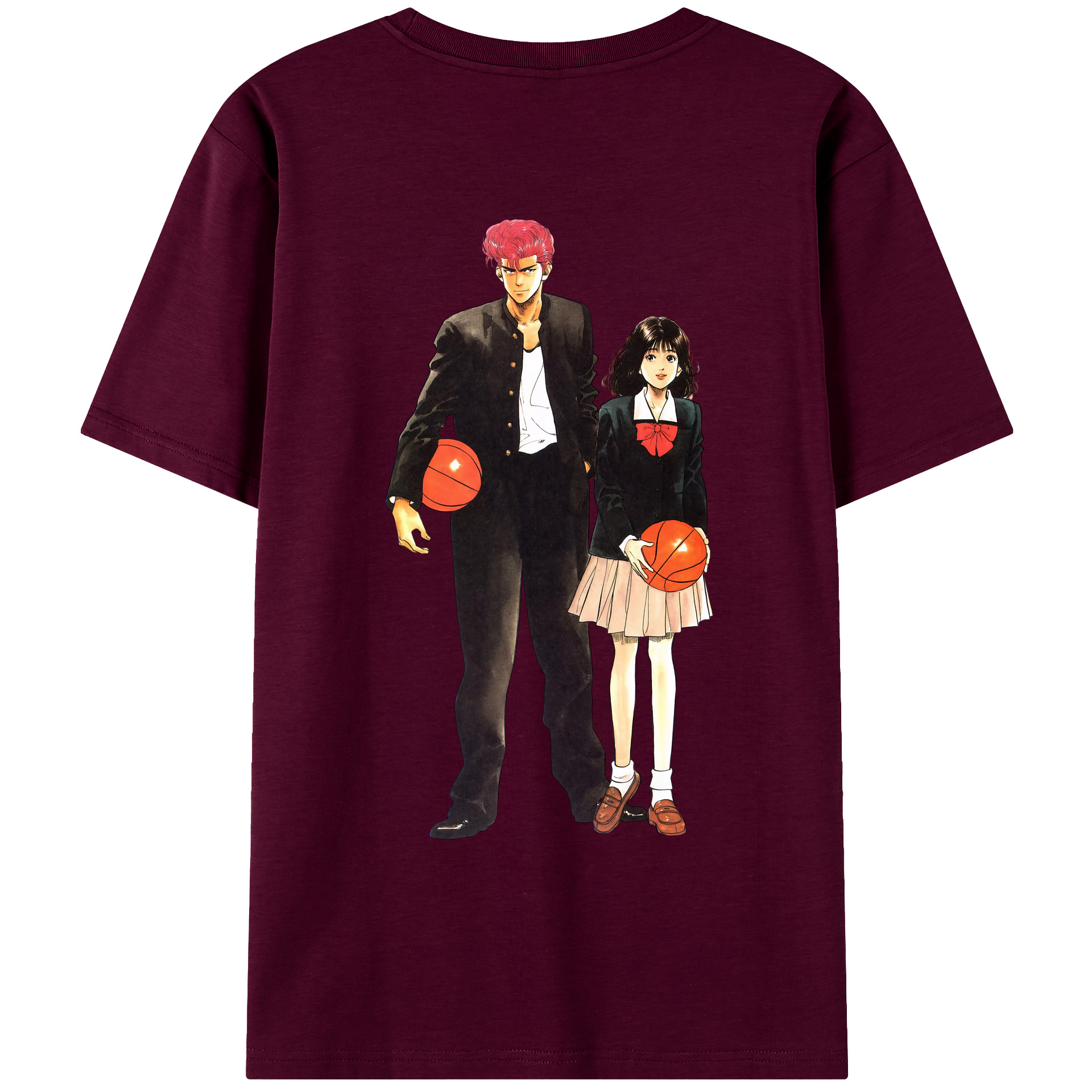 （画像用） SLAM DUNK／スラムダンク レディース半袖Tシャツ(バックプリント)